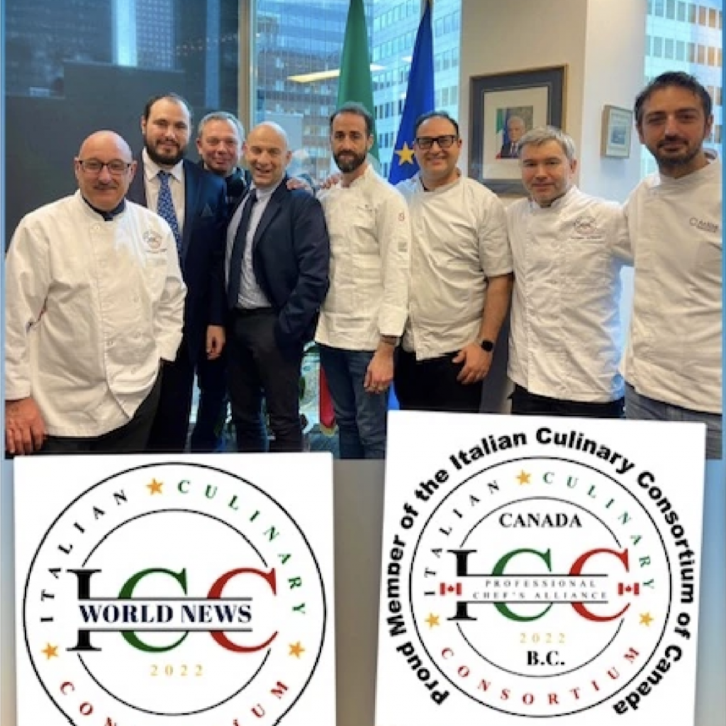 Delegation of the Italian Culinary Consortium - ICC Canada West meets Marco Nobili